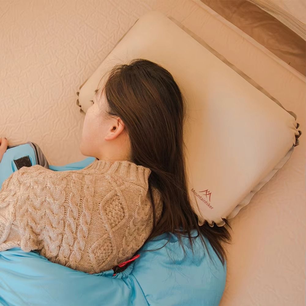 Camp Pillow Compressible - Almofada de Camping Ergonômica Portátil, Compressível,