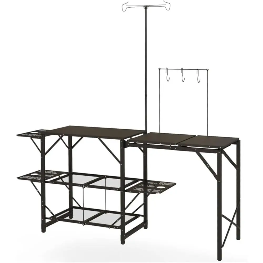 Outdoor Camping Kitchen Table - Estação de Cozinha Portátil para Camping