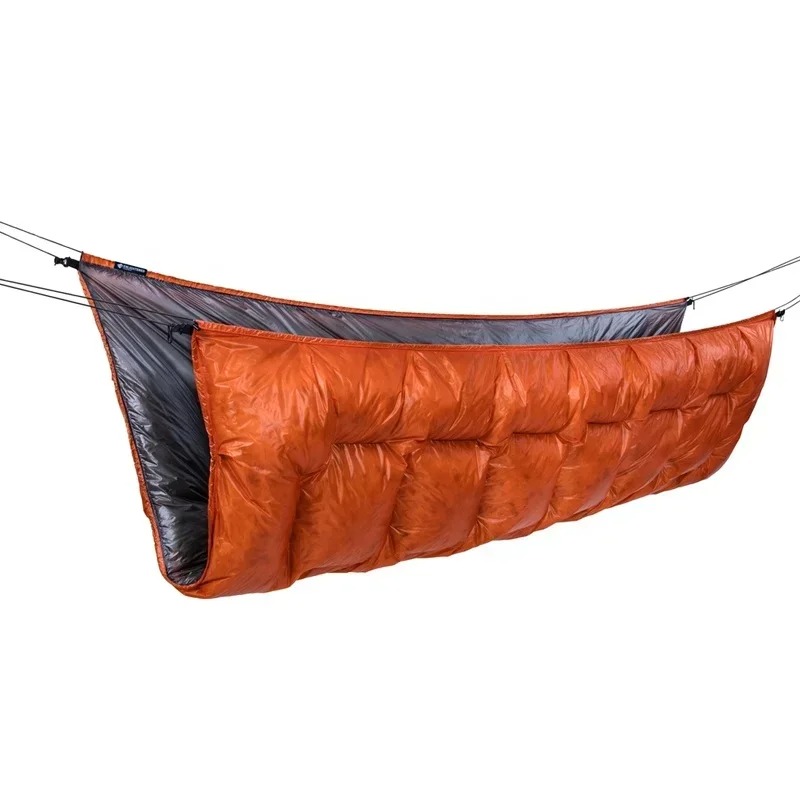 Outdoor Camping Quotes - Rede engrenagem sob colchas para baixo