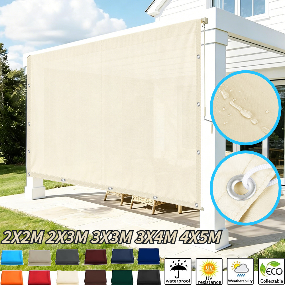 Outdoor Camping Awning - Toldo de Sombreamento para Jardim 5x4m