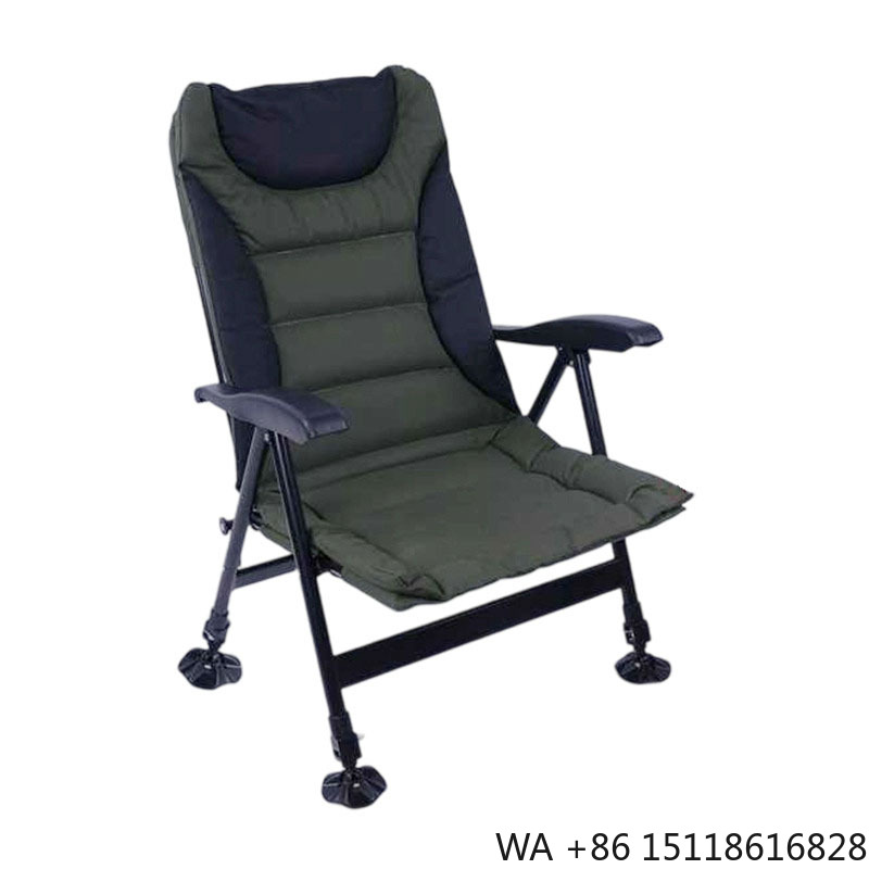 Outdoor Camping Folding Chair - Cadeira Portátil Dobrável com Cinco Posições