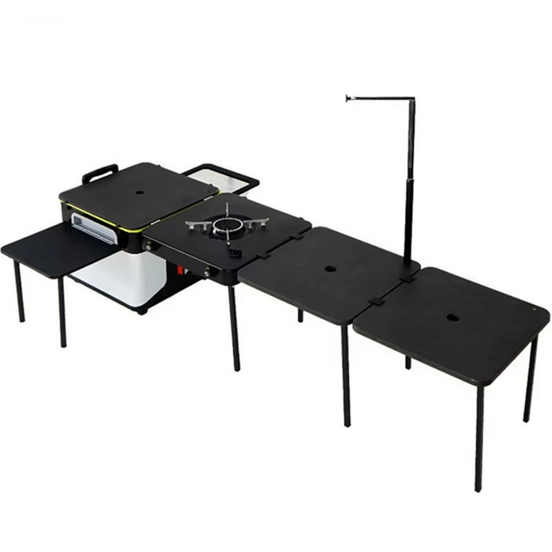 Outdoor Camping Kitchen Table - Caixa de Cozinha Portátil para Camping