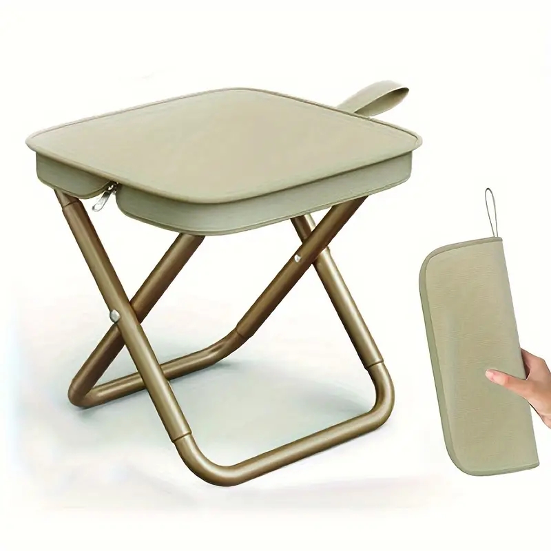 Outdoor Camping Folding Chair - Estojo dobrável para lápis, banco pequeno
