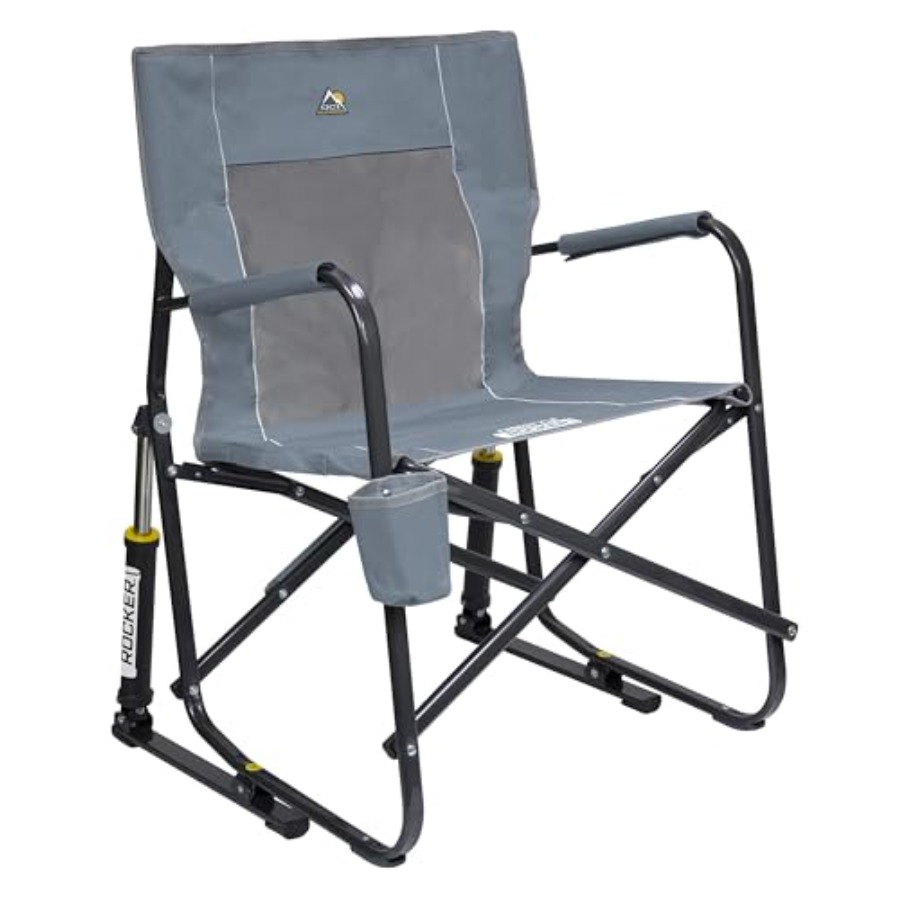 Outdoor Camping Rocking Chair - Cadeira de Balanço Freestyle para Camping,