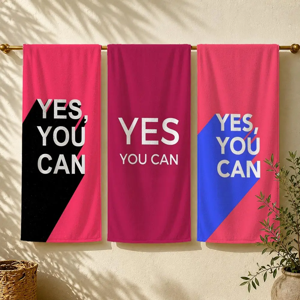 Outdoor Camping Quotes - Toalha de praia Quote Y-Yes You