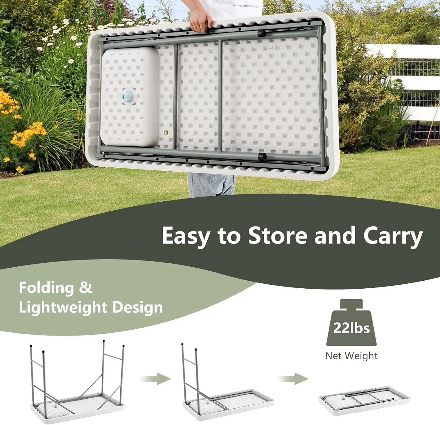 Outdoor Camping Quotes - Pia dobrável para limpeza de peixe