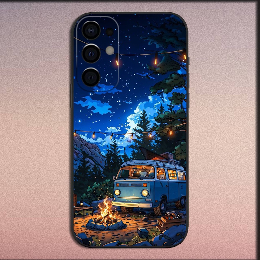 Combi van carro capa de telefo - Outdoor Camping Quotes avaliação e preço