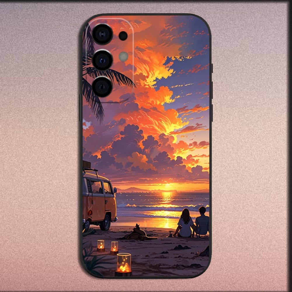 Combi van carro capa de telefo - Outdoor Camping Quotes avaliação e preço