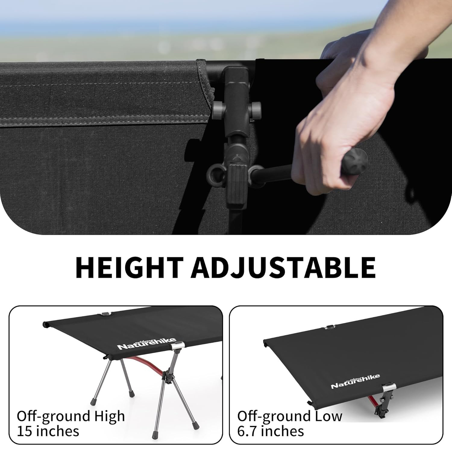 Cama de Camping Dobrável Natur - Outdoor Camping Cot avaliação e preço