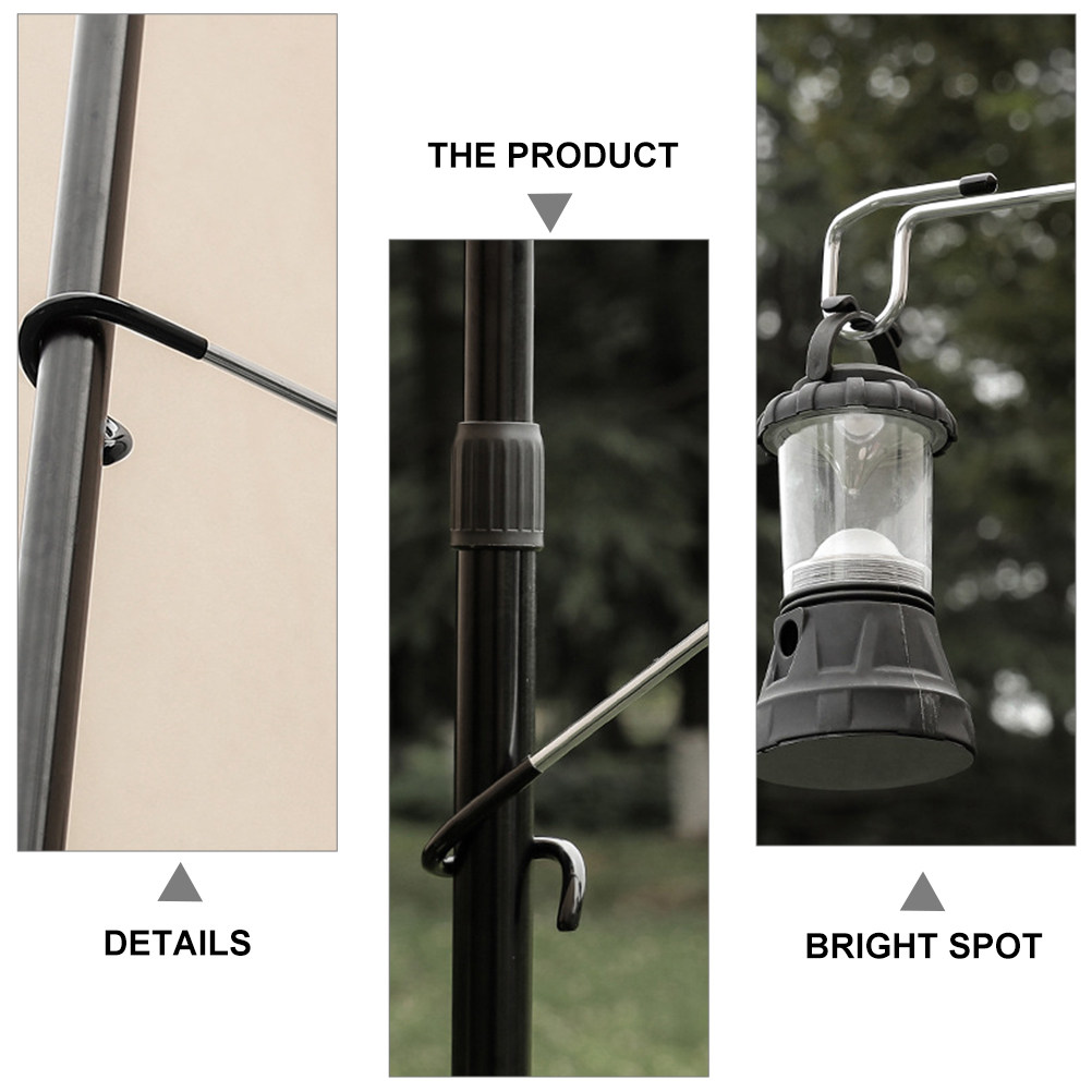 2 Peças Ganchos Antiderrapante - Outdoor Camping Bag avaliação e preço