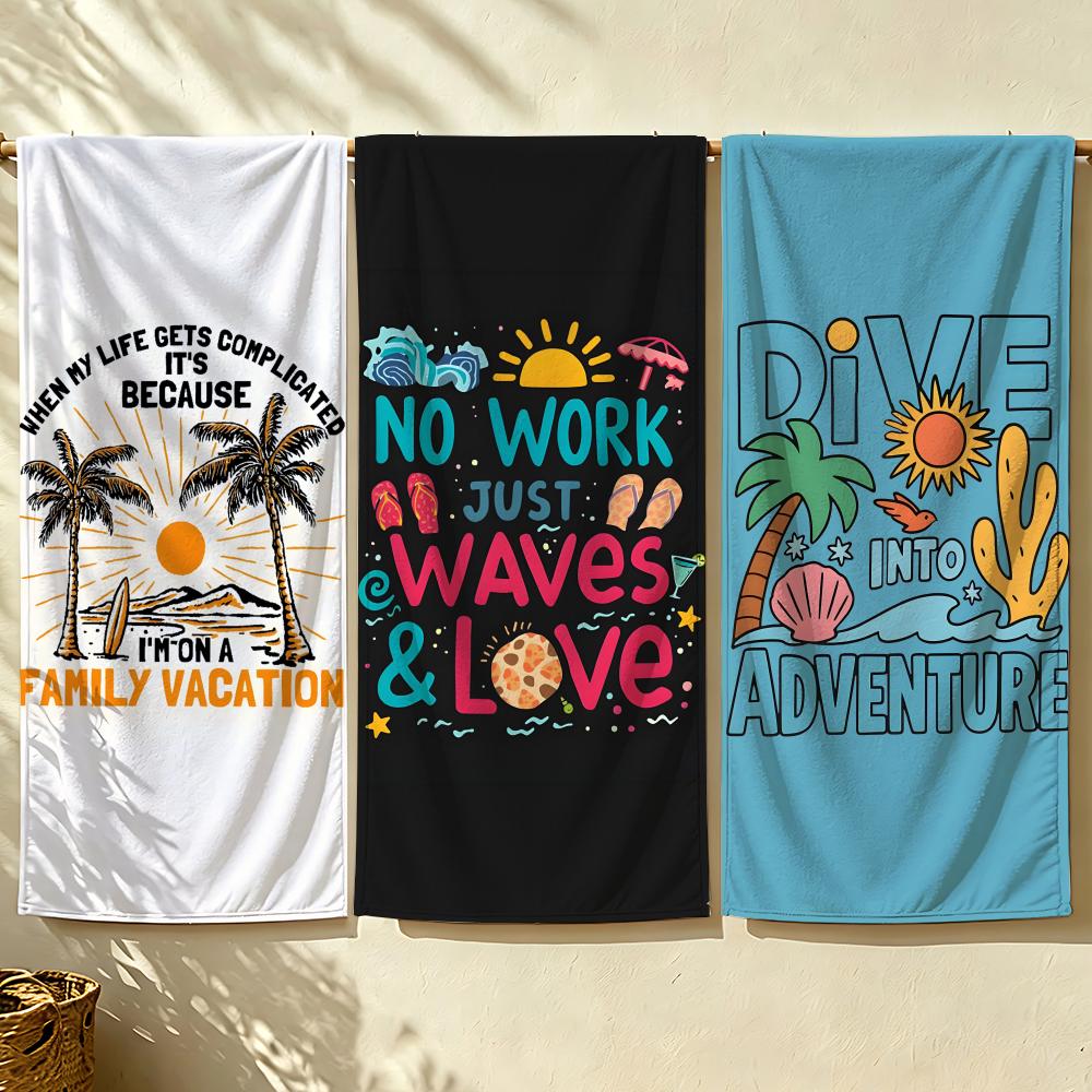 Toalha de praia Quote T-Take m - Outdoor Camping Quotes avaliação e preço