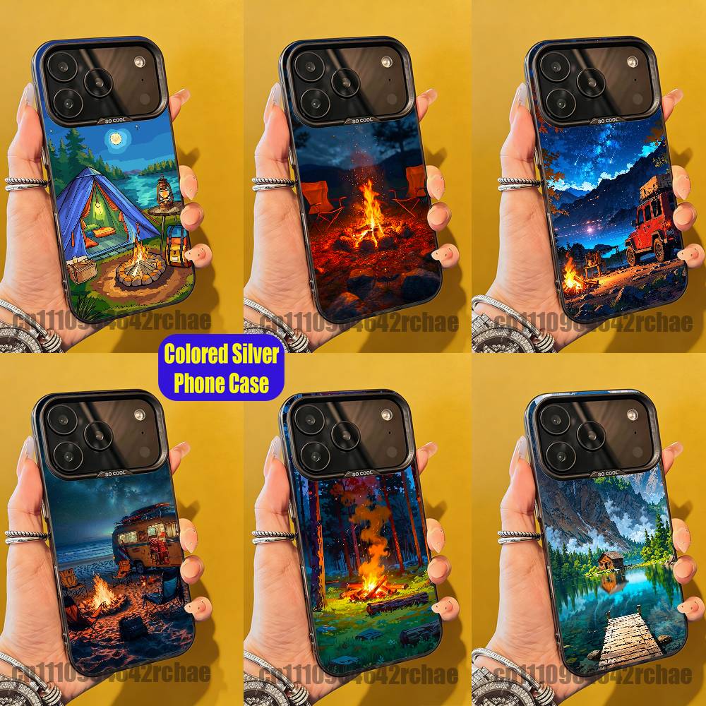 Capa de Celular com Estampa de - Outdoor Camping Quotes avaliação e preço