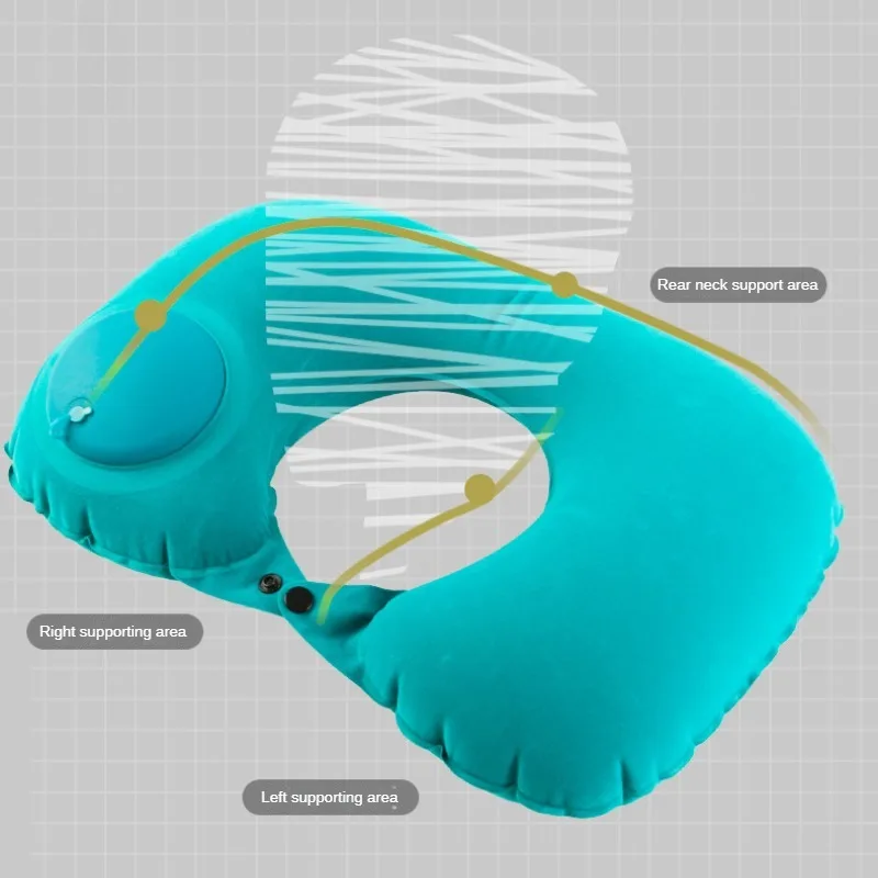 Travesseiro inflável de compre - Camp Pillow Compressible avaliação e preço