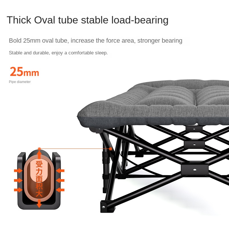 Cama de Camping Portátil Dobrá - Outdoor Camping Cot avaliação e preço