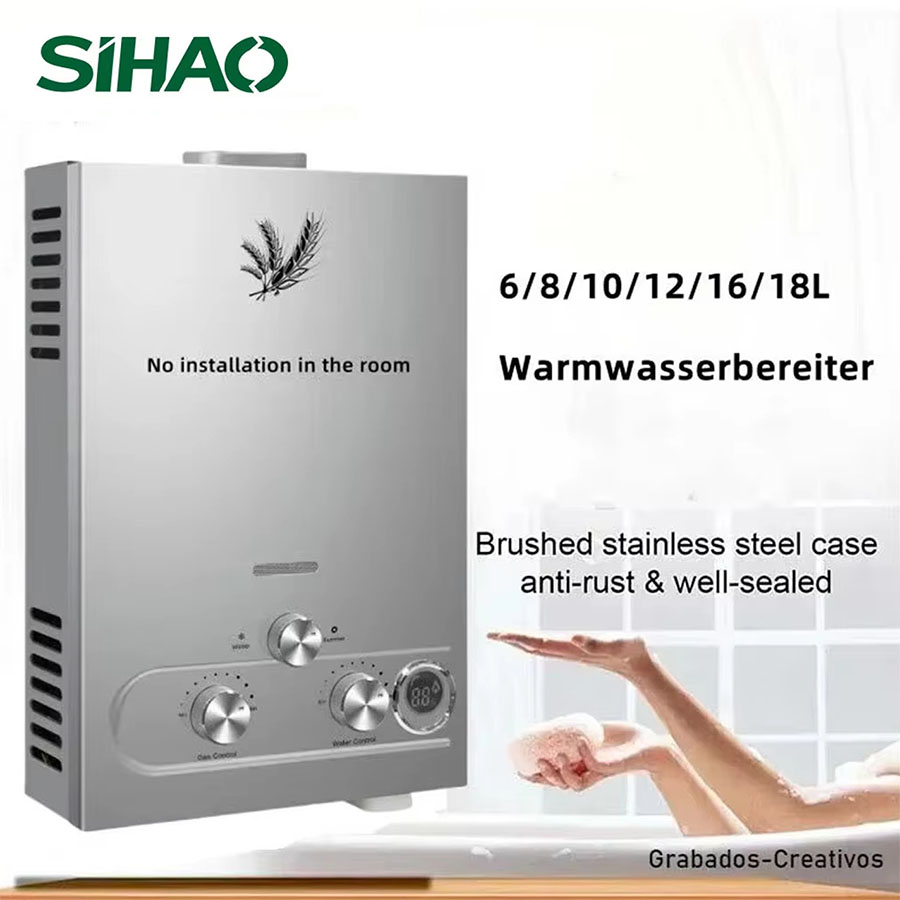 Sihao 12l 16l 18l gpm lpg gás  - Outdoor Camping Kitchen avaliação e preço