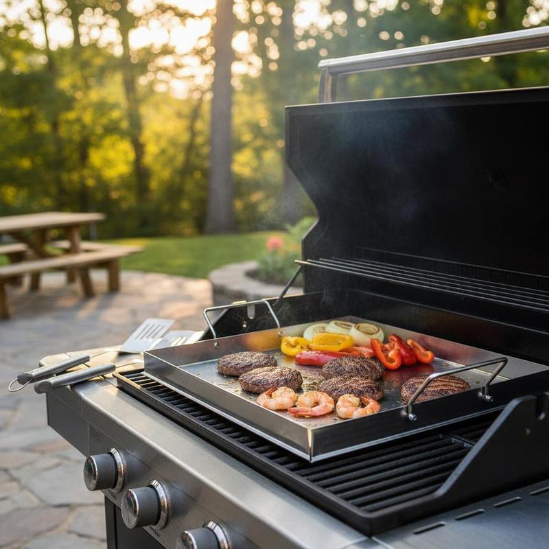Chapa de Grelhar Universal Ret - Outdoor Camping Kitchen avaliação e preço
