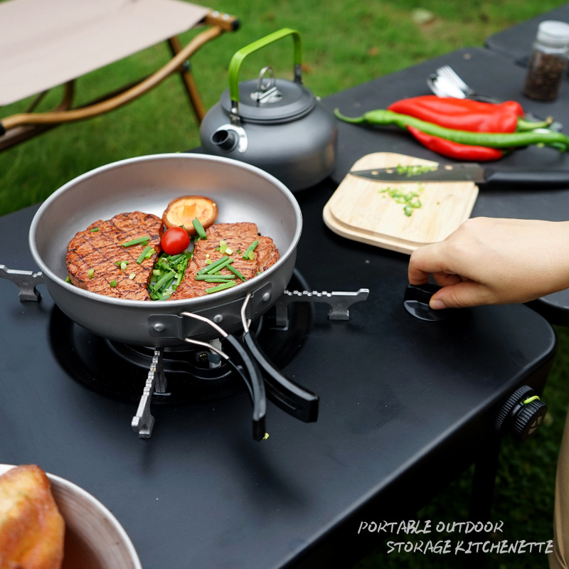 Mesa de Cozinha Portátil para  - Outdoor Camping Kitchen Table avaliação e preço
