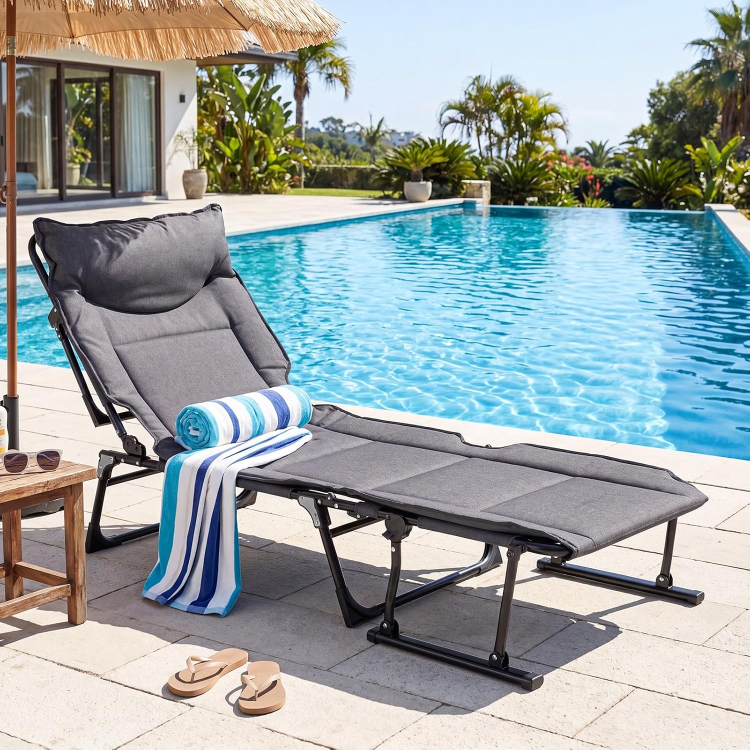 Conjunto de 2 Cadeiras Dobráve - Outdoor Camping Cot avaliação e preço