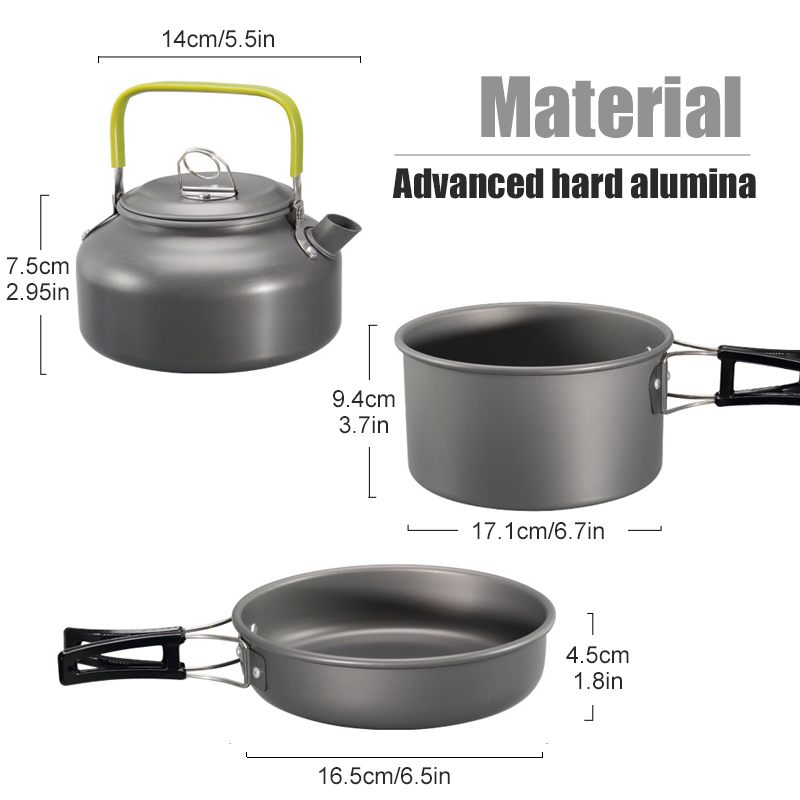 Westtune kit de panelas de aca - Outdoor Camping Kitchen Table avaliação e preço