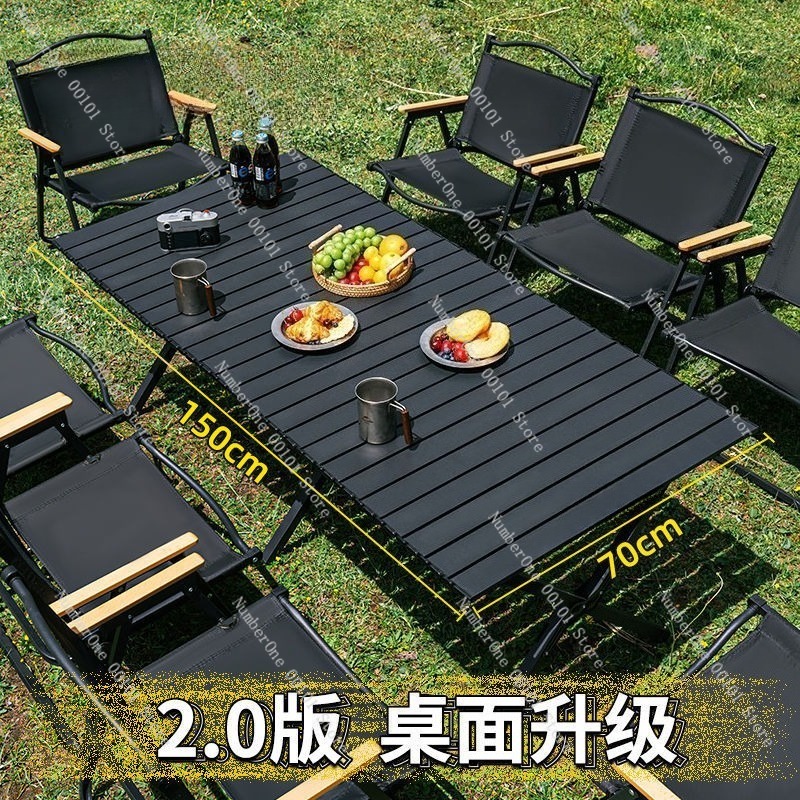 Conjunto de Mesa e Cadeiras Do - Outdoor Camping Folding Chair avaliação e preço