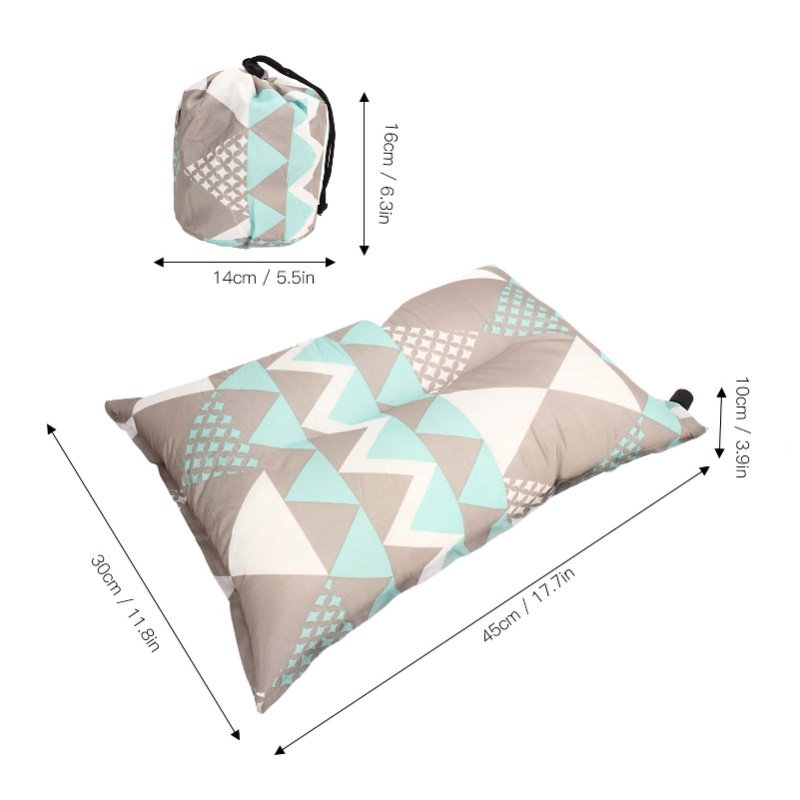 Almofada Inflável Automática d - Camp Pillow Compressible avaliação e preço