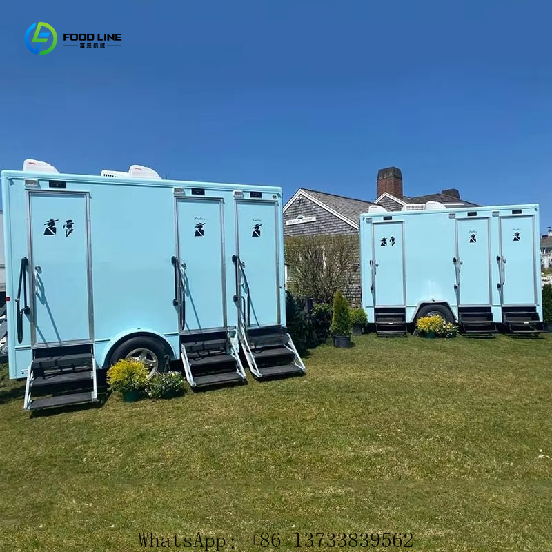 Trailer de Banheiro Móvel de L - Outdoor Camping Events 2026 avaliação e preço