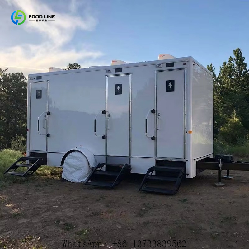 Trailer de Banheiro Móvel de L - Outdoor Camping Events 2026 avaliação e preço