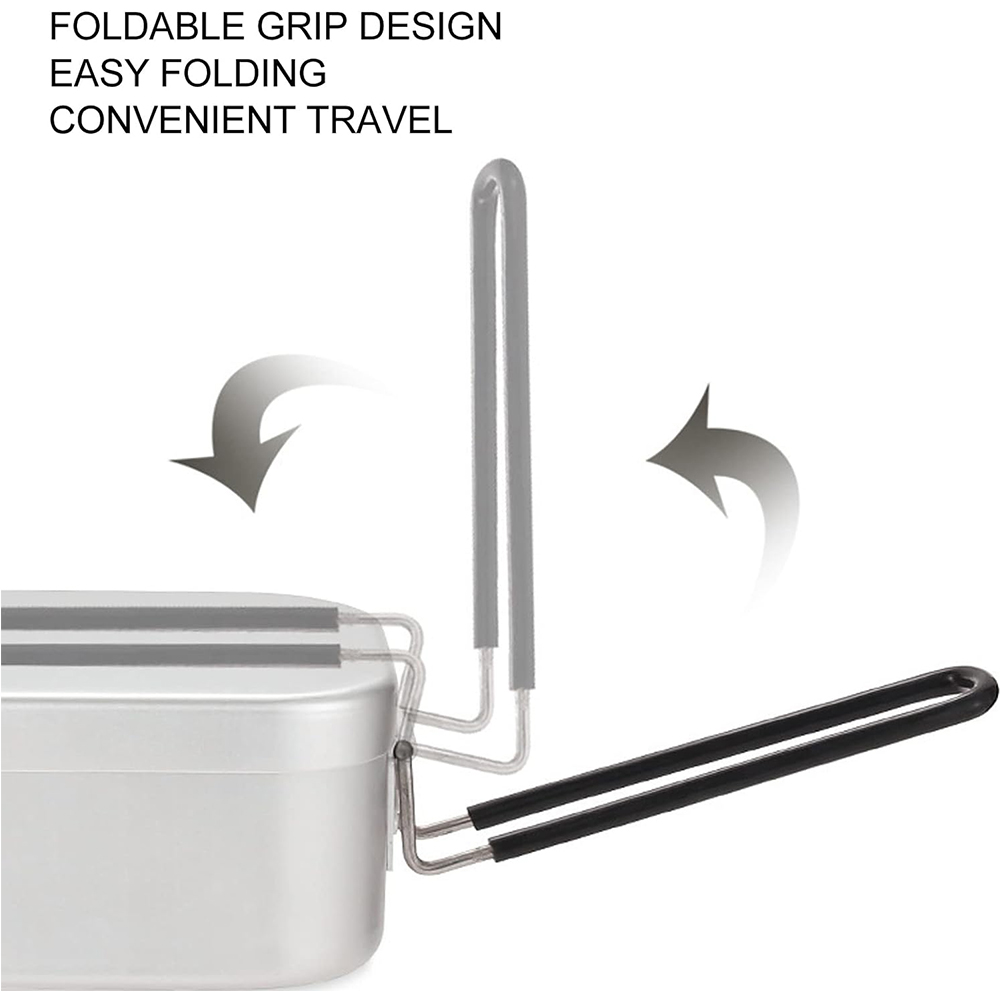 Lancheiras de alumínio 800ml,  - Outdoor Camping Kitchen Table avaliação e preço