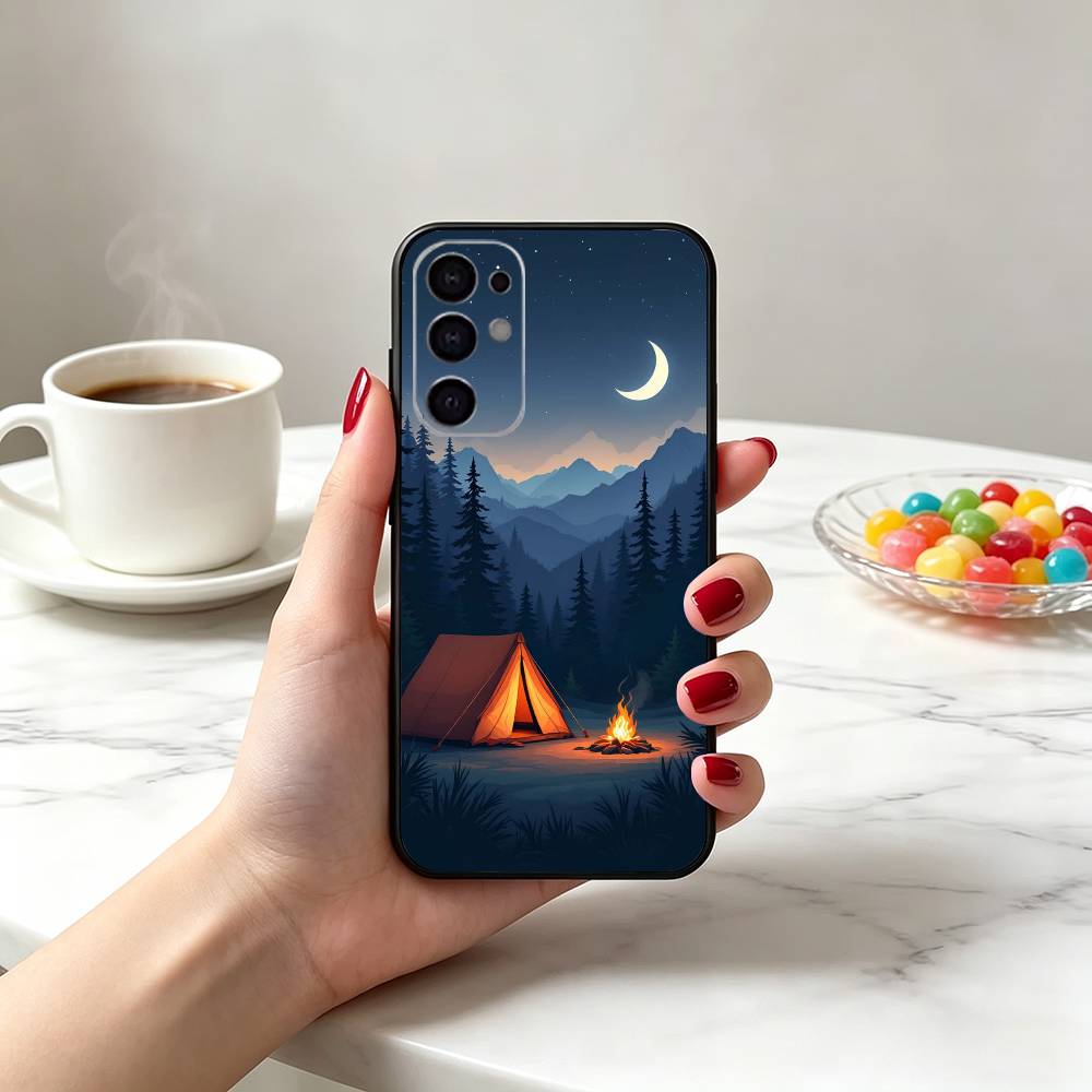 Capa de Telefone para Camping  - Outdoor Camping Quotes avaliação e preço