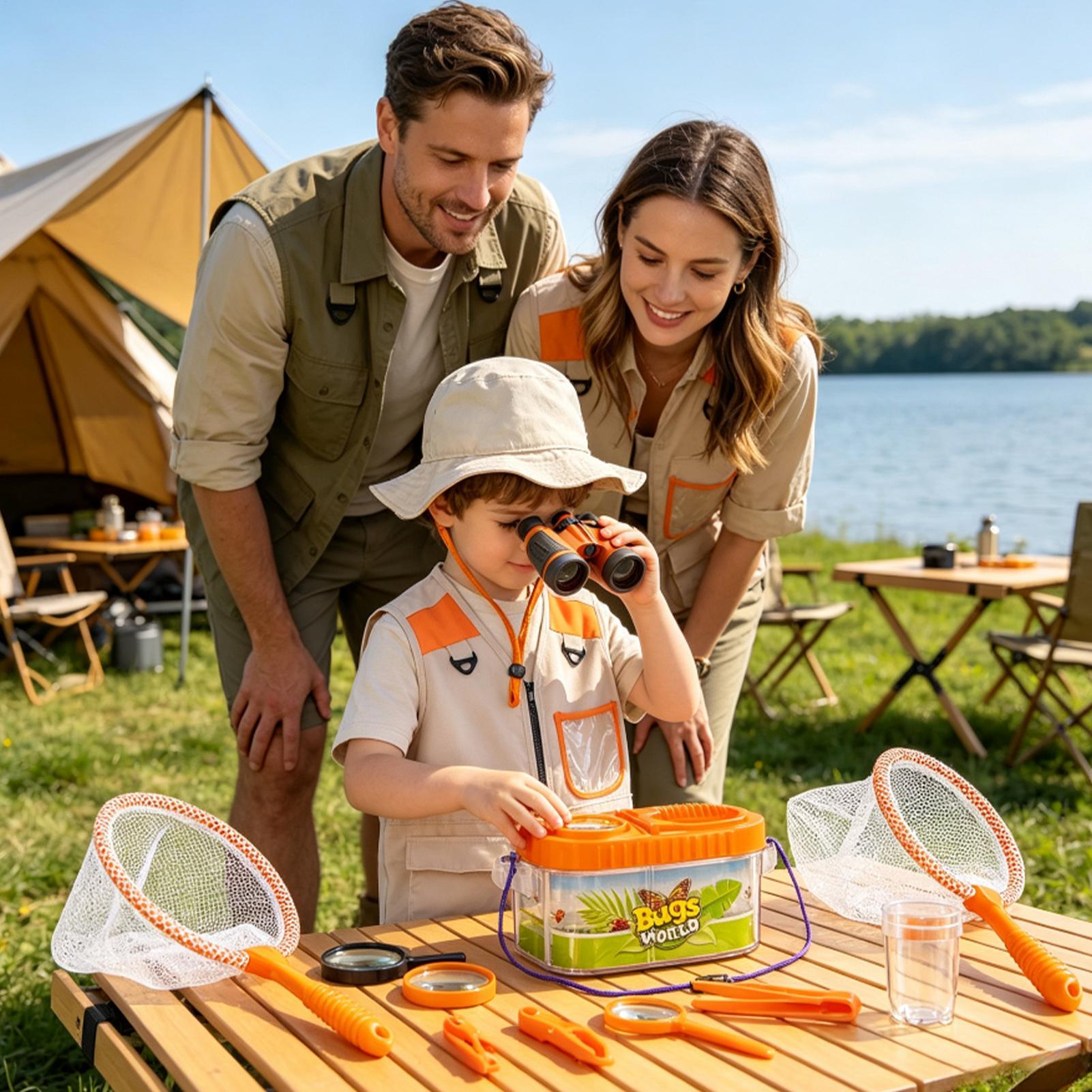 Kit de Aventura Infantil com L - Outdoor Camping Activities For Kids avaliação e preço