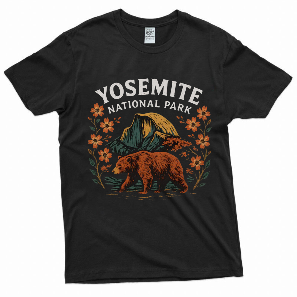 Camiseta Gráfica Vintage do Pa - Outdoor Camping Yosemite avaliação e preço