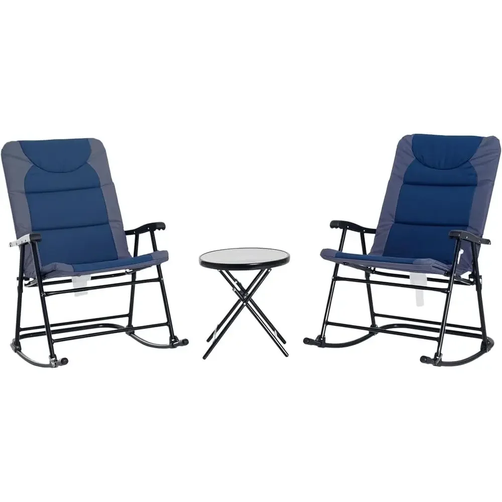 Conjunto de Móveis de Pátio Ex - Outdoor Camping Rocking Chair avaliação e preço