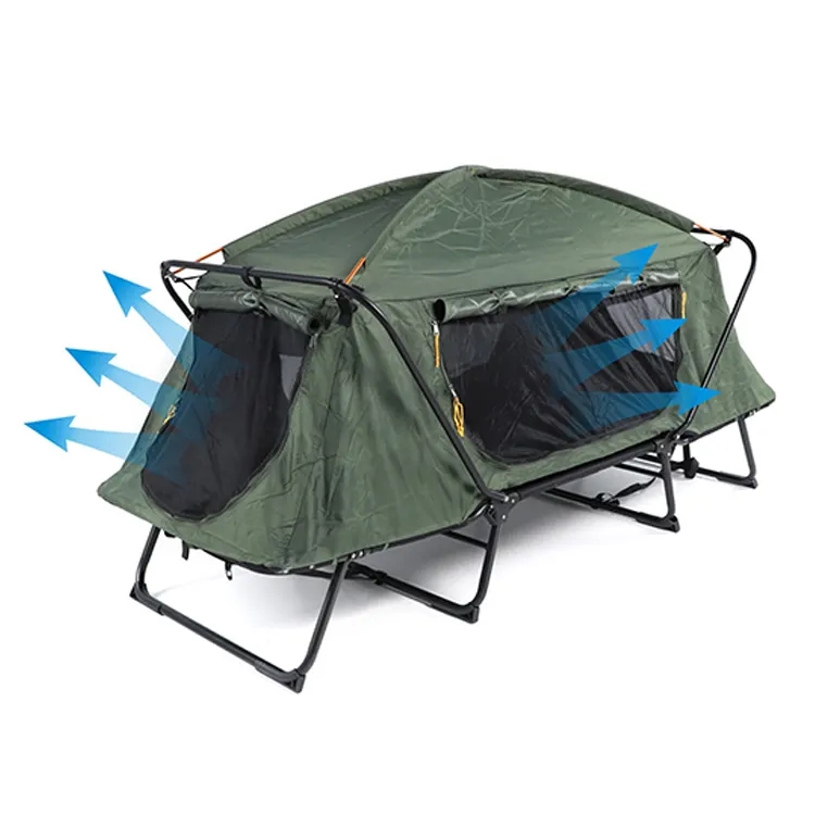 Cama de camping dobrável grand - Outdoor Camping Cot avaliação e preço