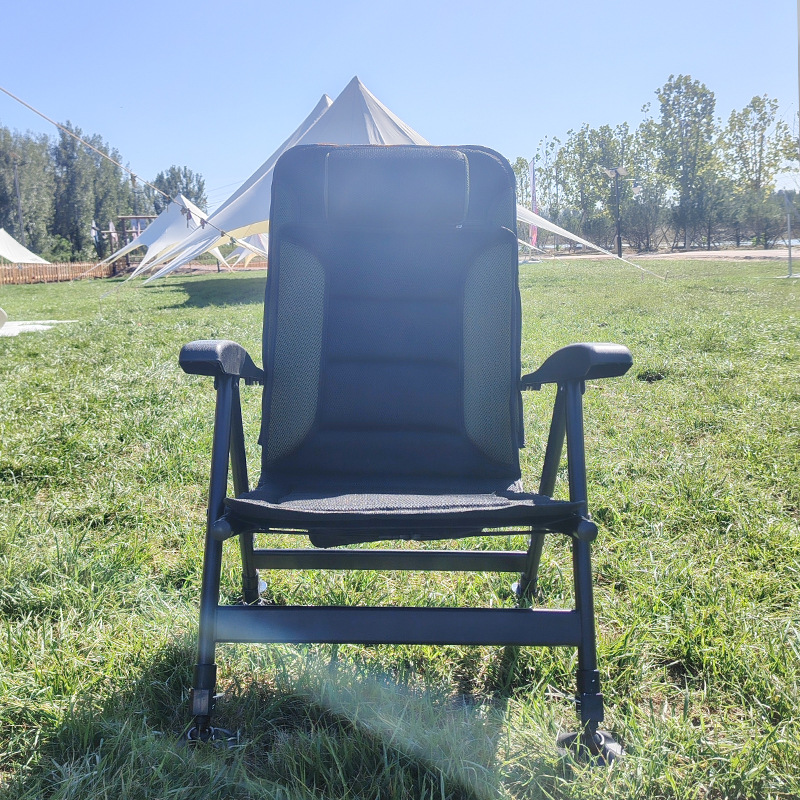 Cadeira Portátil Dobrável com  - Outdoor Camping Folding Chair avaliação e preço