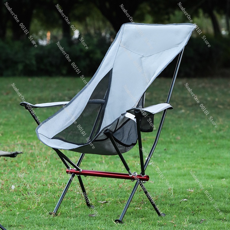 Cadeira de Camping Dobrável em - Outdoor Camping Folding Chair avaliação e preço