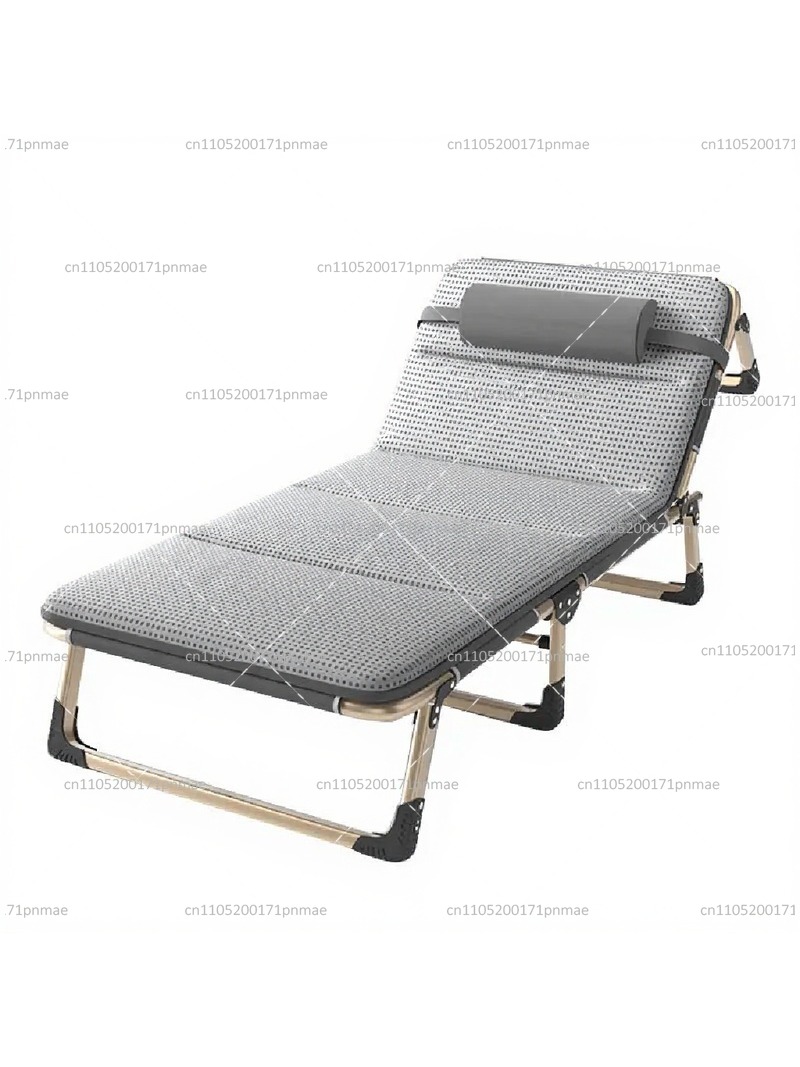 Cama Dobrável de Metal Moderna - Outdoor Camping Folding Chair avaliação e preço