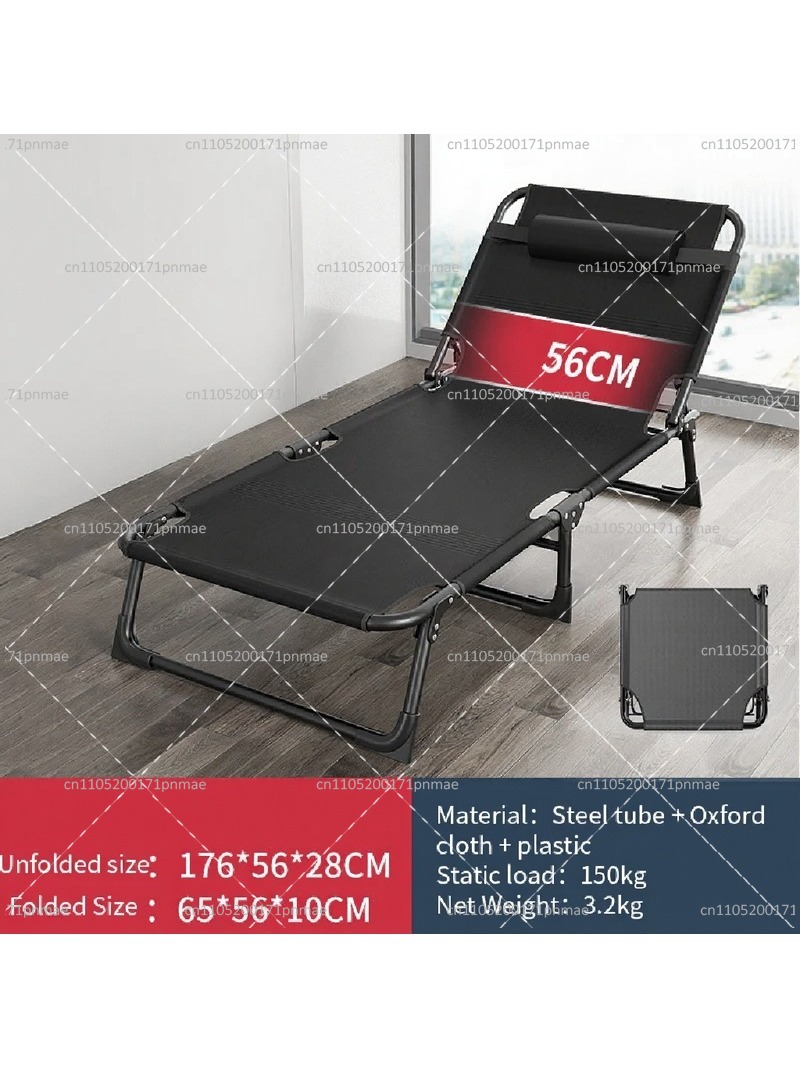 Cama Dobrável de Metal Moderna - Outdoor Camping Folding Chair avaliação e preço