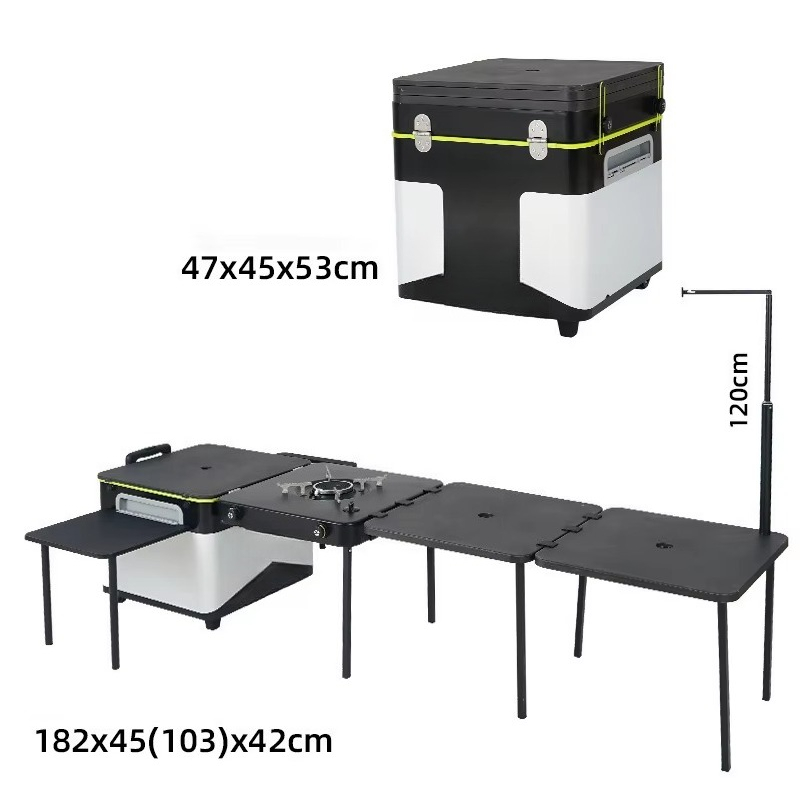 Caixa de Cozinha Portátil para - Outdoor Camping Kitchen Table avaliação e preço