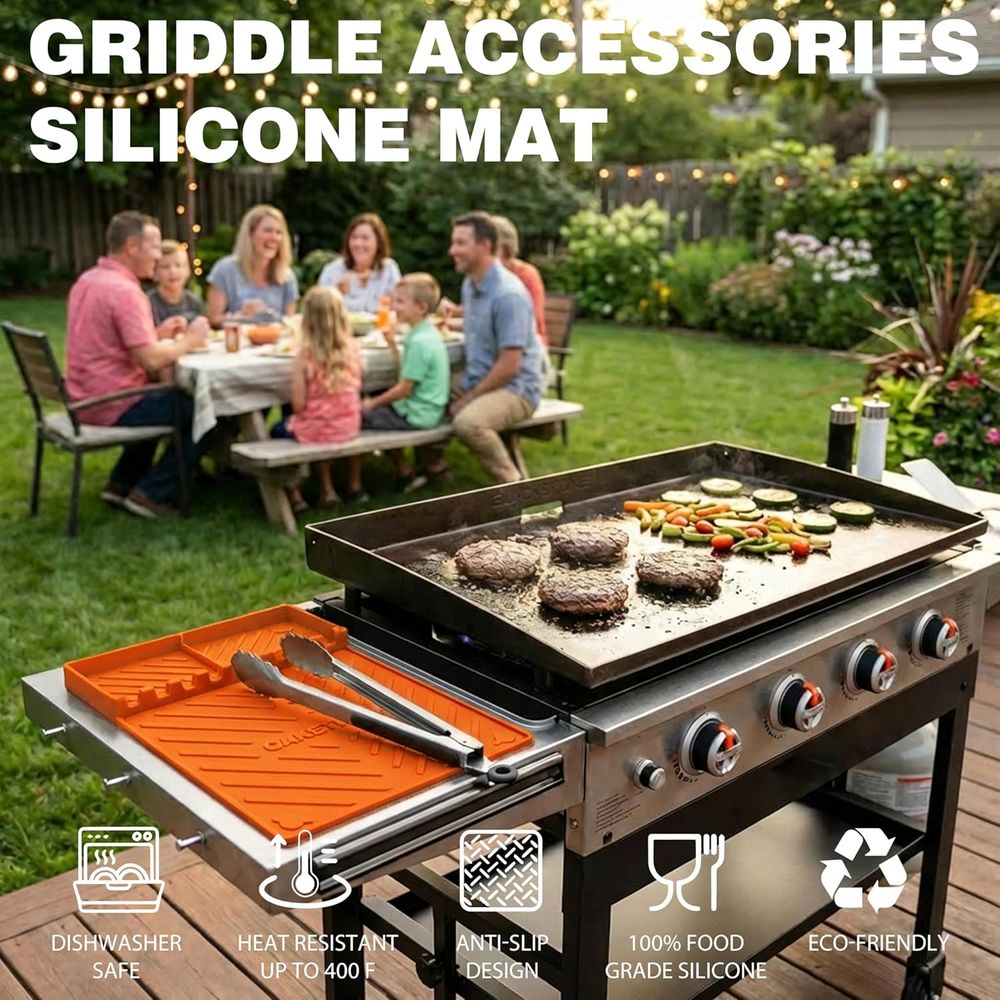 Tapetes de Silicone para Grelh - Outdoor Camping Kitchen avaliação e preço