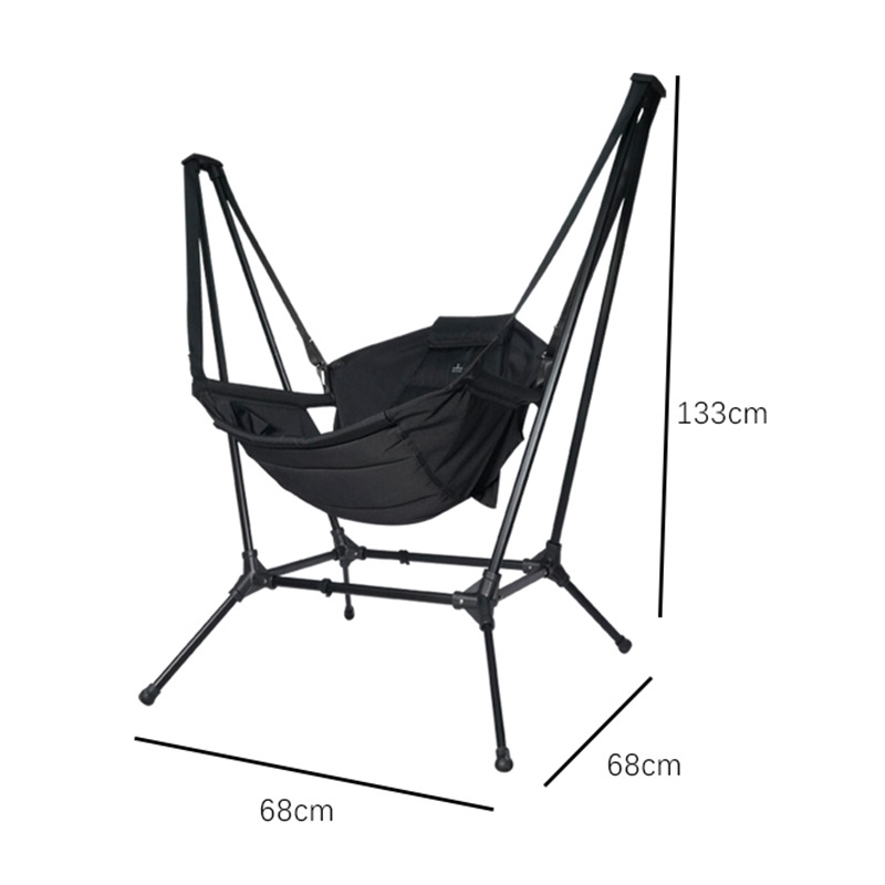 Cadeira de lua com encosto alt - Outdoor Camping Rocking Chair avaliação e preço