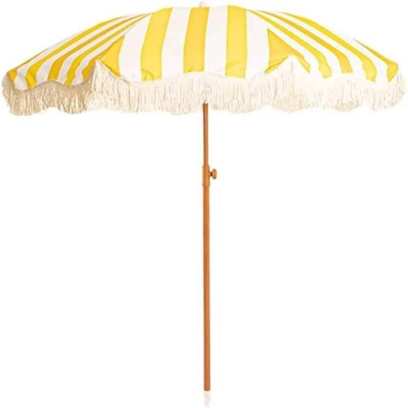 Guarda-chuva Amarelo Listrado  - Outdoor Camping Events 2026 avaliação e preço