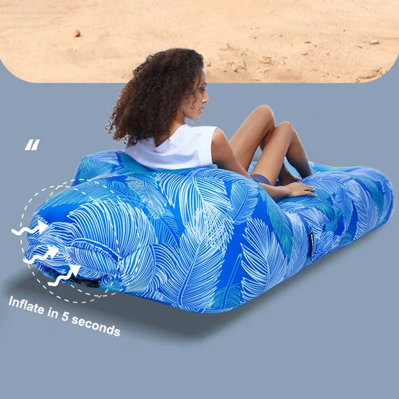 Sofá-cama inflável para dormir - Camp Pillow Compressible avaliação e preço