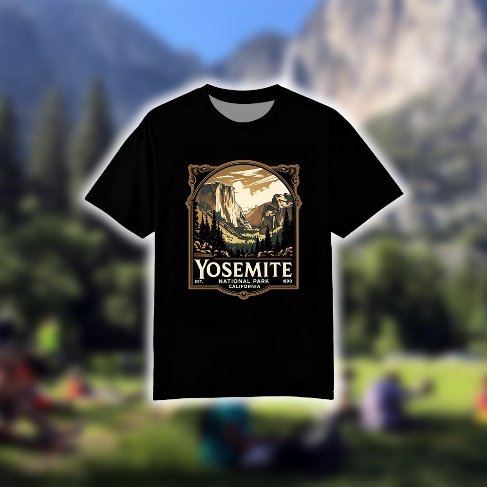 Yosemite National Park Vintage - Outdoor Camping Yosemite avaliação e preço