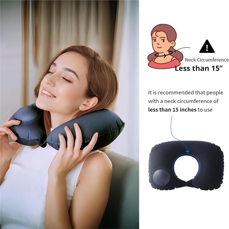 Almofada inflável para viagem, - Camp Pillow Compressible avaliação e preço