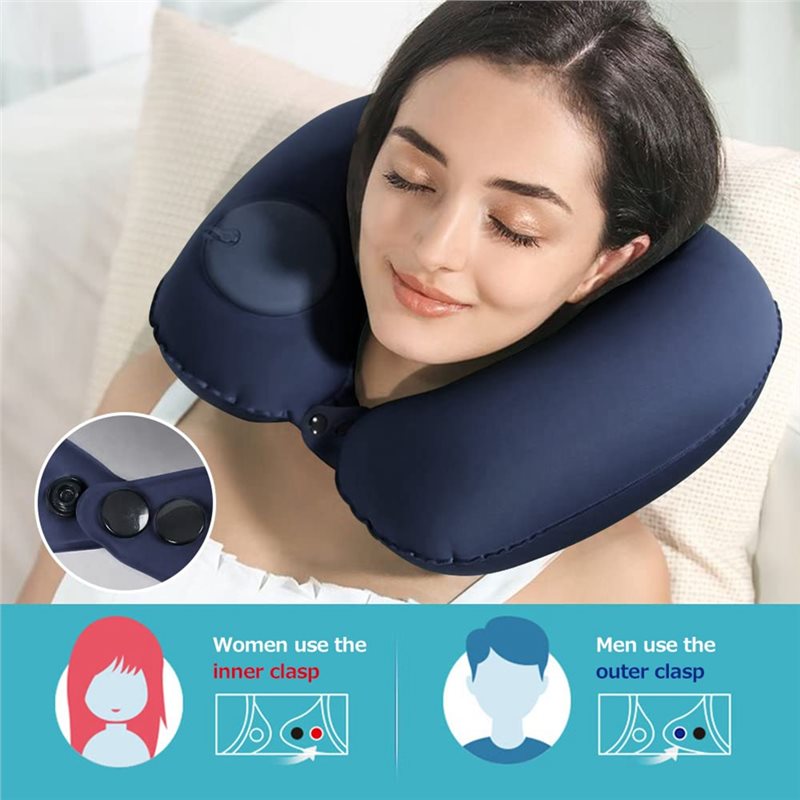 Almofada inflável para viagem, - Camp Pillow Compressible avaliação e preço