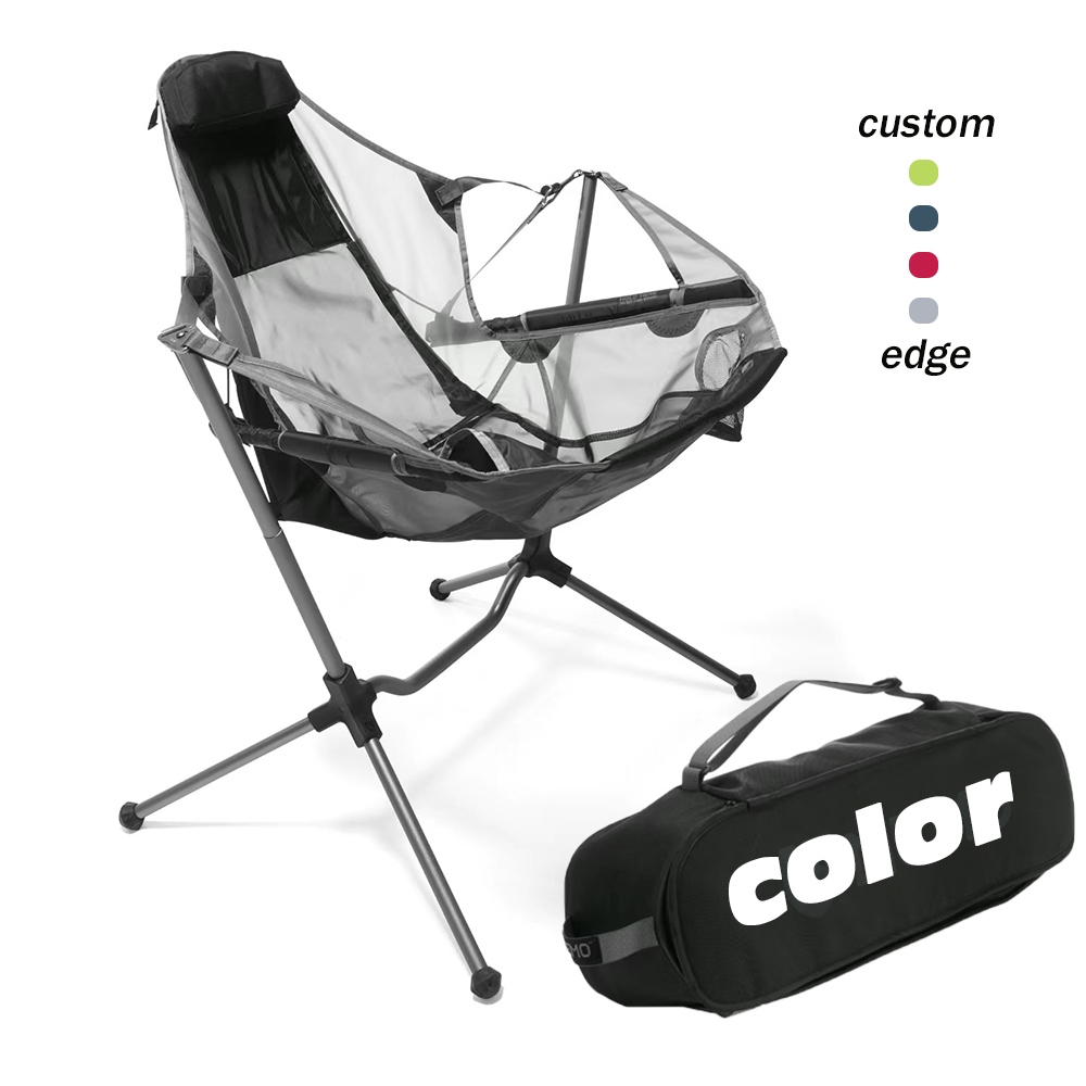 Cadeira de Praia Portátil de A - Outdoor Camping Rocking Chair avaliação e preço