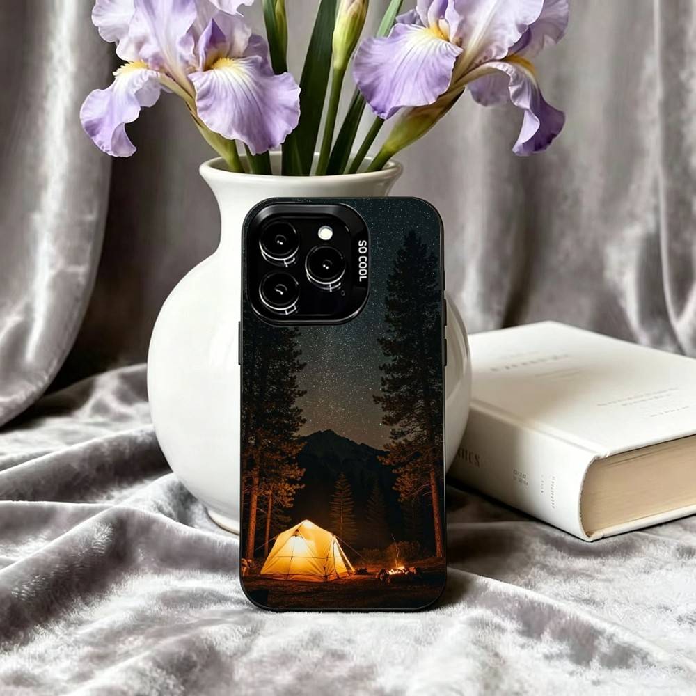 Capa de Celular para Acampamen - Outdoor Camping Quotes avaliação e preço