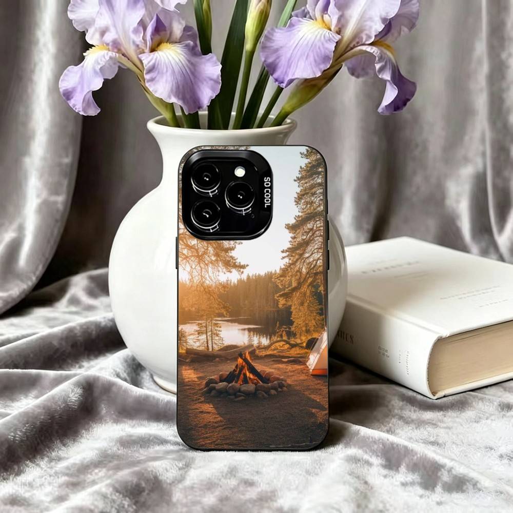 Capa de Celular para Acampamen - Outdoor Camping Quotes avaliação e preço