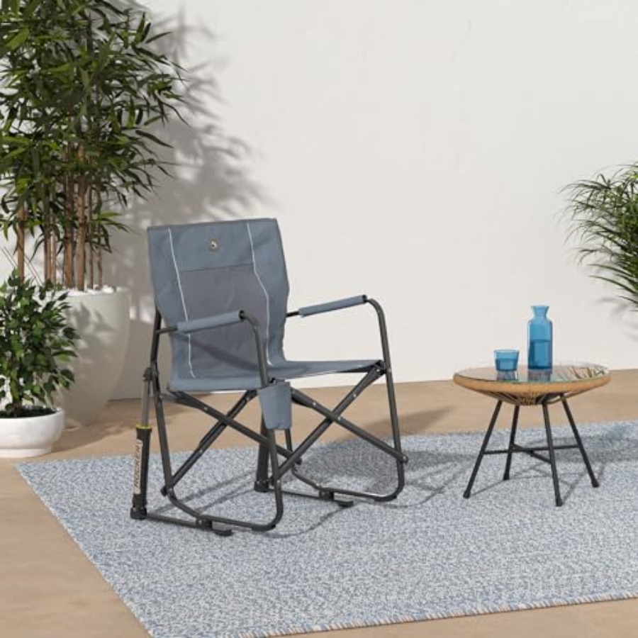 Cadeira de Balanço Freestyle p - Outdoor Camping Rocking Chair avaliação e preço