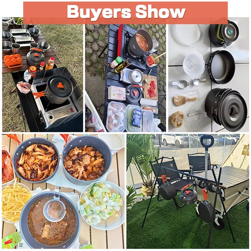 Conjunto de utensílios de cozi - Outdoor Camping Kitchen Table avaliação e preço